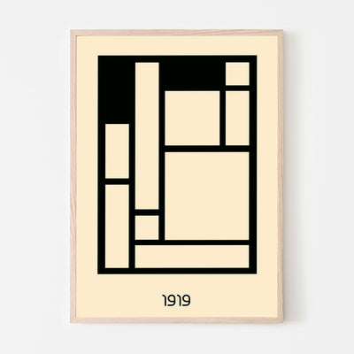 Grafisk plakat - Bauhaus plakat - The Graphic Fiftyseven - WeDoArt