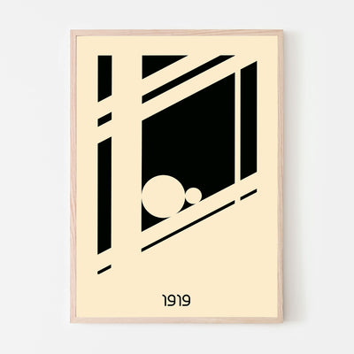 Grafisk plakat - Bauhaus plakat - The Graphic Fiftyeight - WeDoArt
